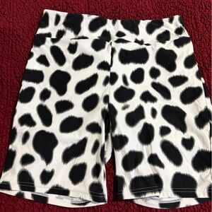 LuLaRoe Black and White Patterned Shorts